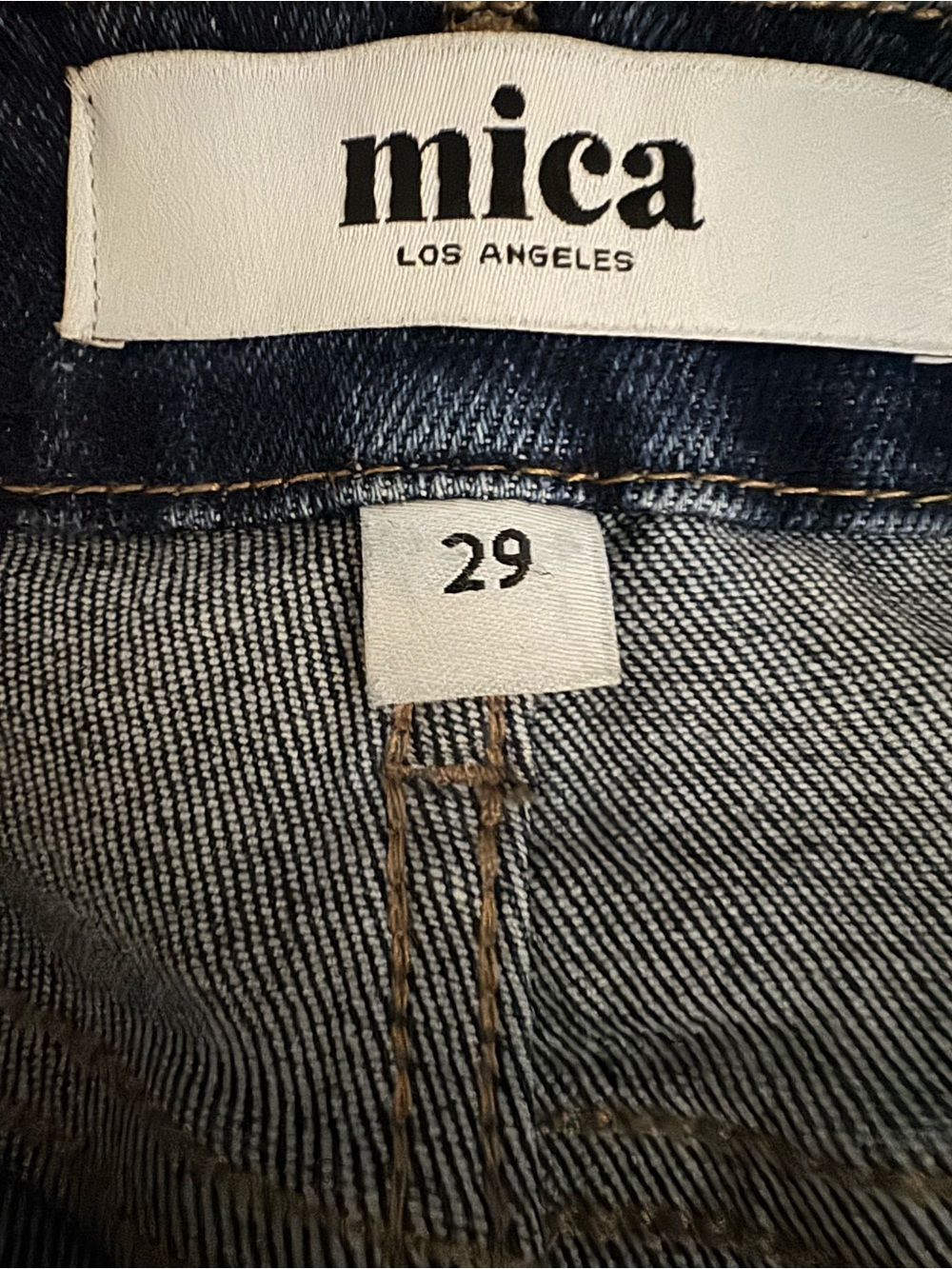 Mica denim slit knees - excellent condition